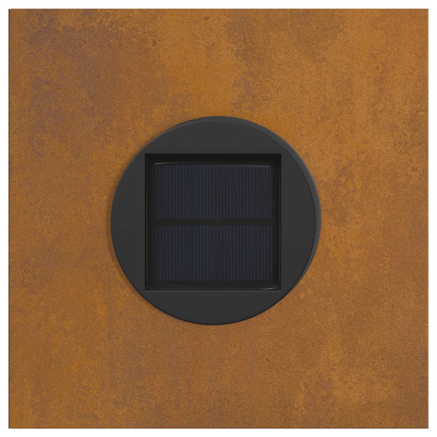 Éclairage solaire de chemin à LED 2 pièces Bronze Acier inoxydable