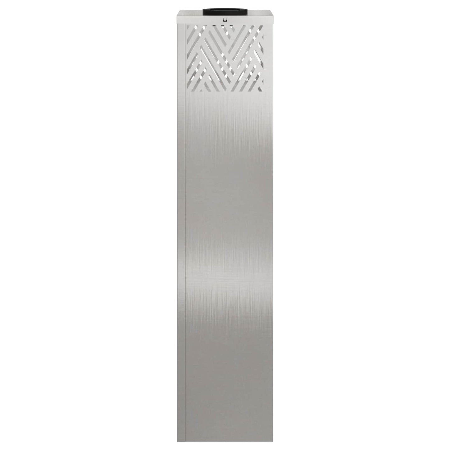 Solar LED Weg Licht 2 pcs Silber Edelstahl