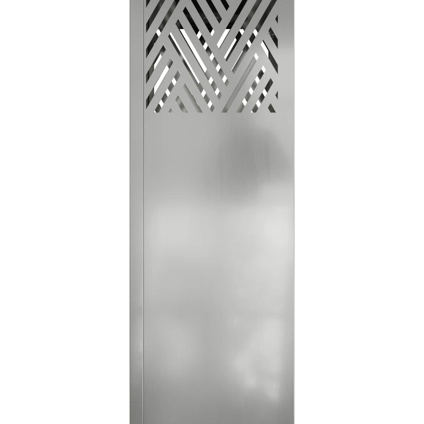 Solar LED Path Light 2 pcs Silver Galvanized