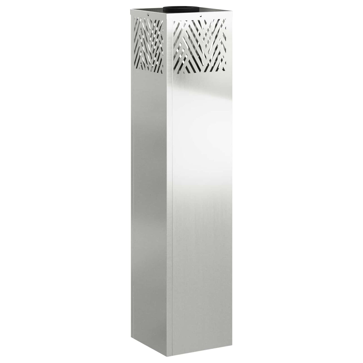 Solar LED Path Light 2 pcs Silver Galvanized