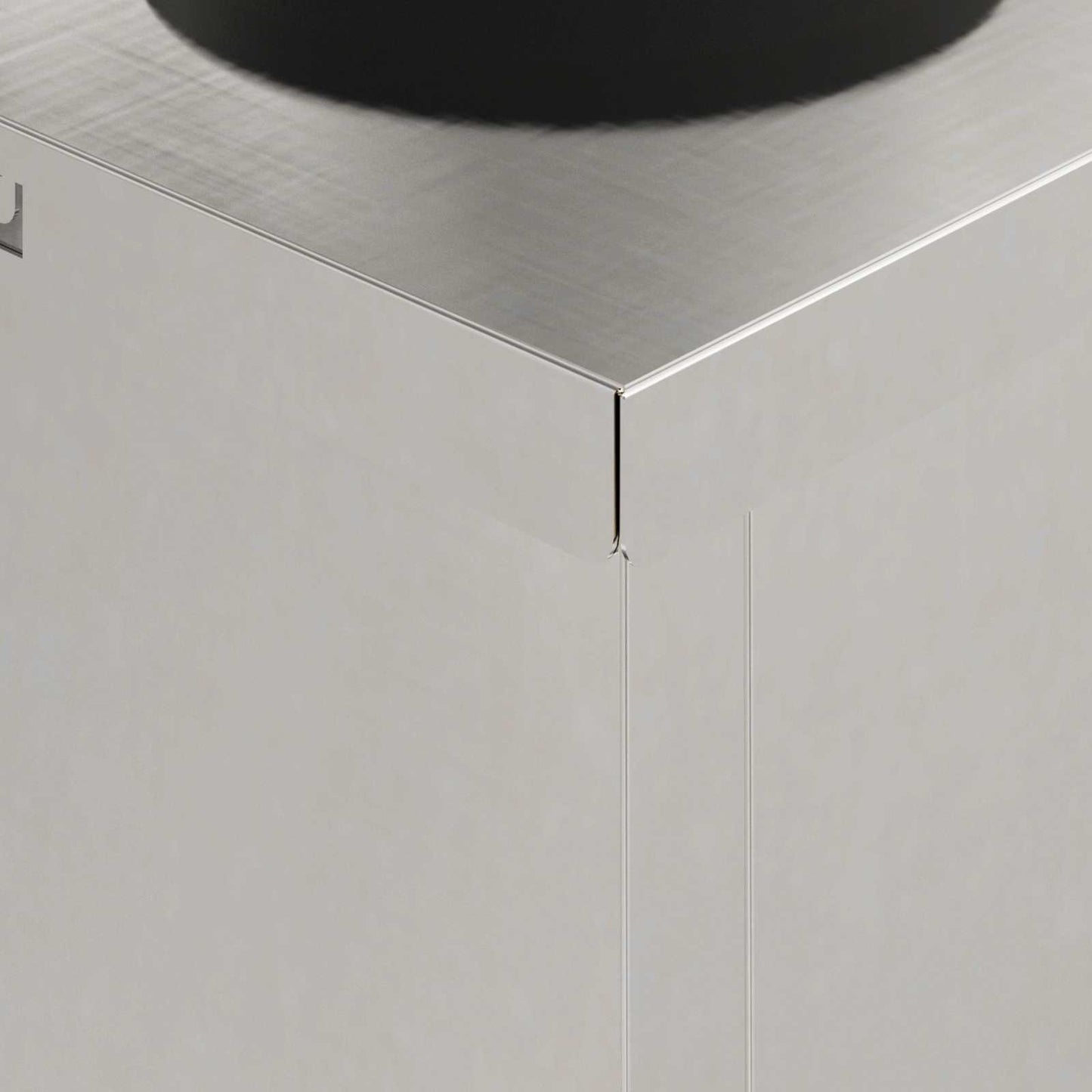 Lampes solaires LED pour allée, 2 pièces, acier inoxydable argenté