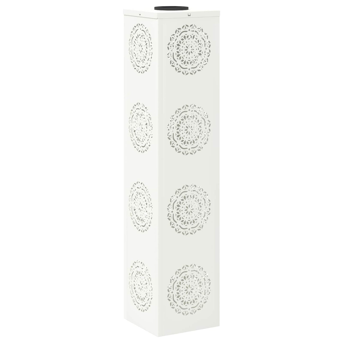 Solar LED Weg Licht 2 pcs Weiß Kalt gewalzter Stahl