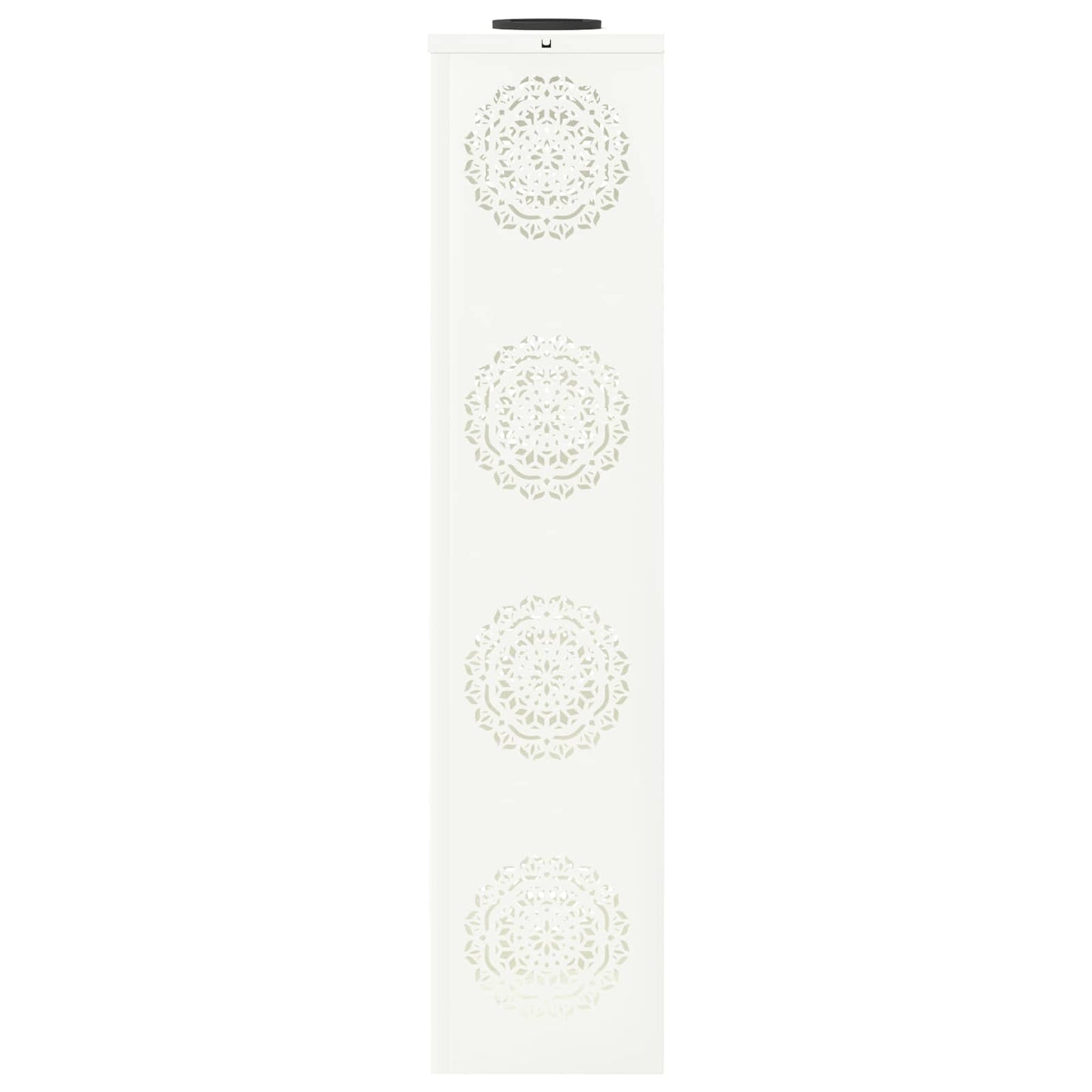 Solar LED Weg Licht 2 pcs Weiß Kalt gewalzter Stahl