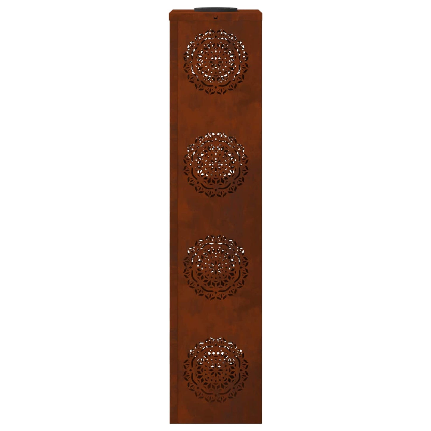 Solar LED Weg Licht 2 pcs Rostig Wetterfeststahl