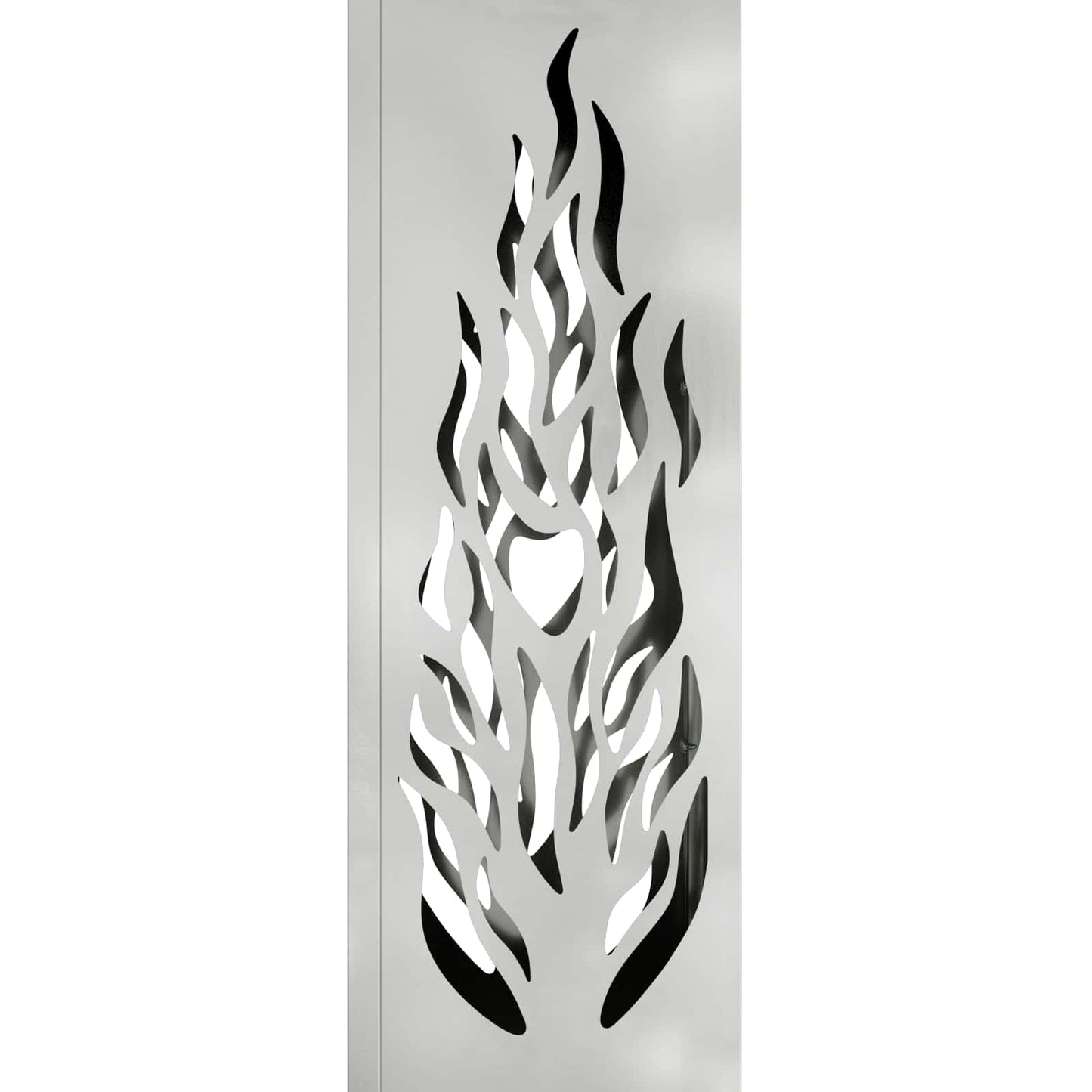 Solar LED Weg Licht 2 pcs Silber Galvanisiertes Stahl