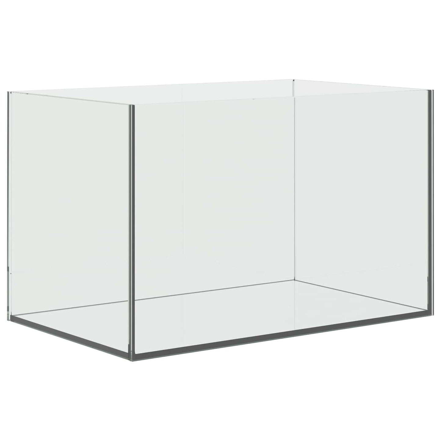 Aquarium mit Speicher Transparent 40 x 25 x 25 cm Glas