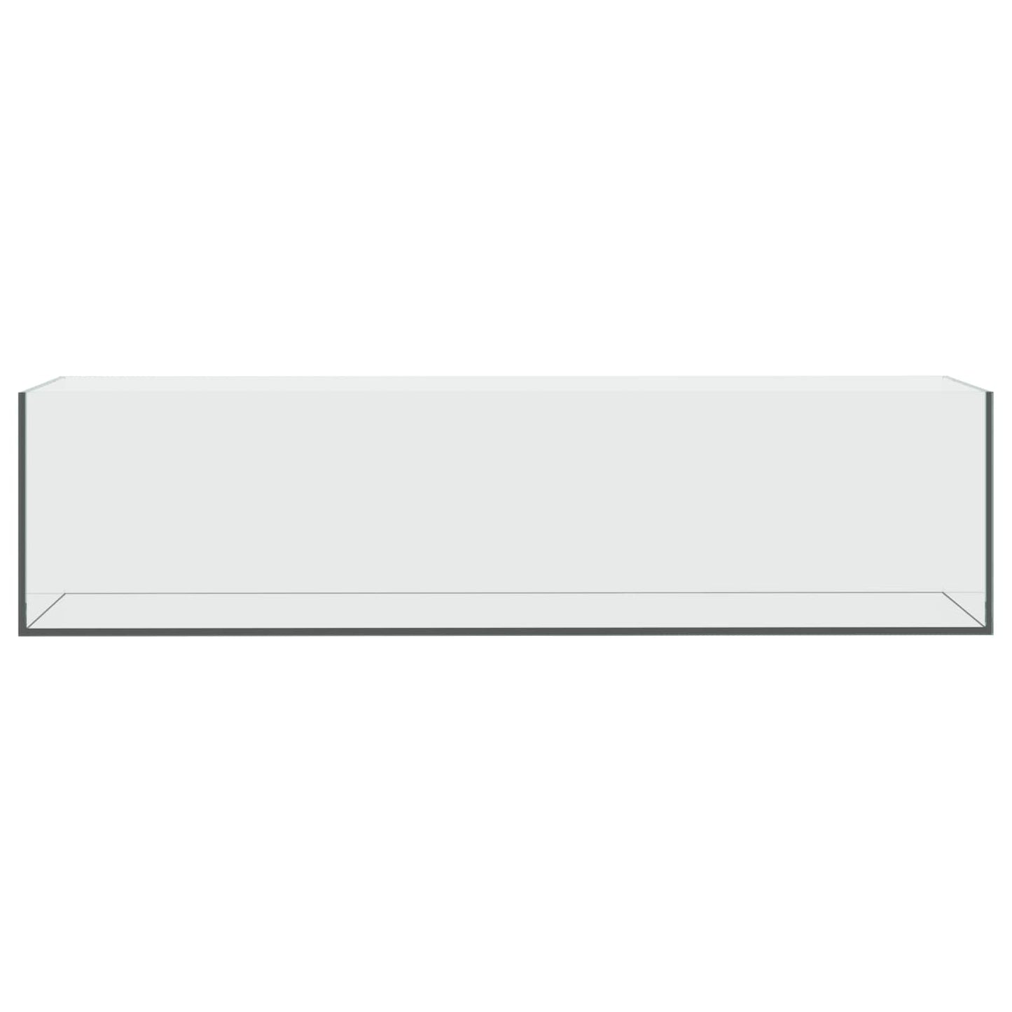 Aquarium mit Speicher Transparent 80 x 20 x 20 cm Glas