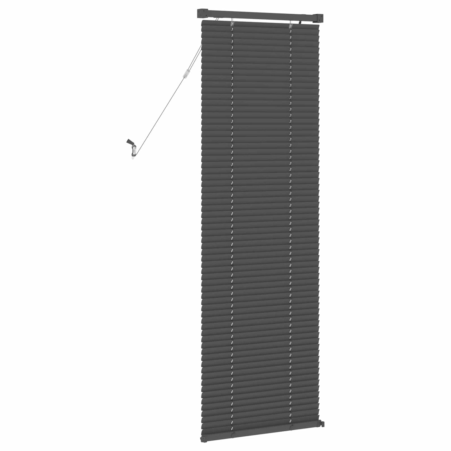 Venetian Blind Adjustable Silver Grey 150 x 40 cm PVC