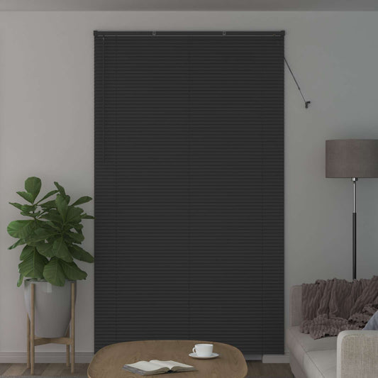 Venetianer Jalousie Verstellbar Silber Grau 213 x 160 cm PVC
