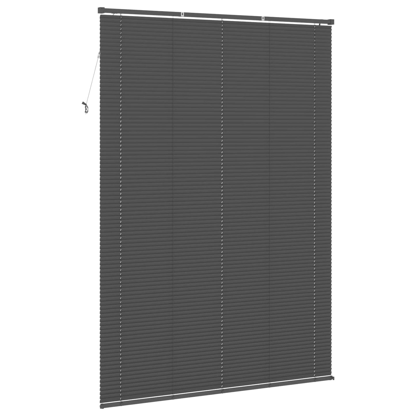 Store vénitien réglable gris argenté 213 x 160 cm PVC