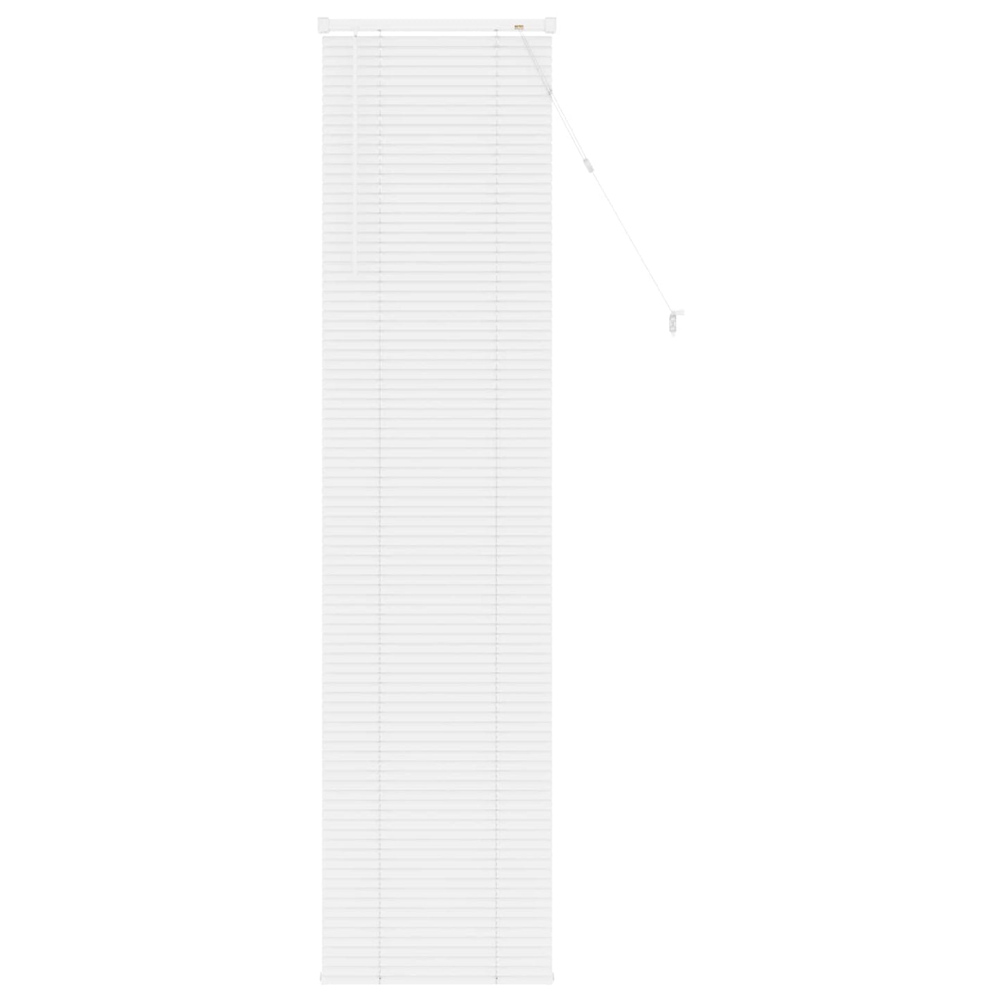 Store vénitien réglable blanc 213 x 50 cm PVC