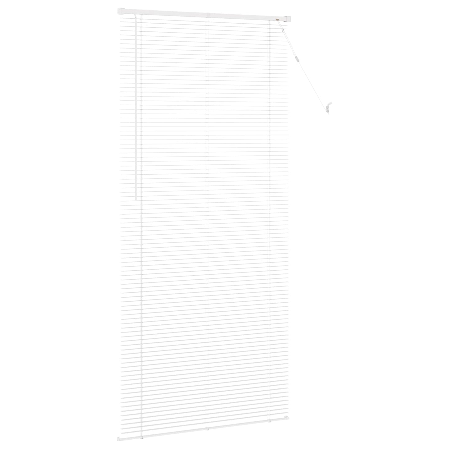 Venetian Blind Adjustable White 213 x 80 cm PVC