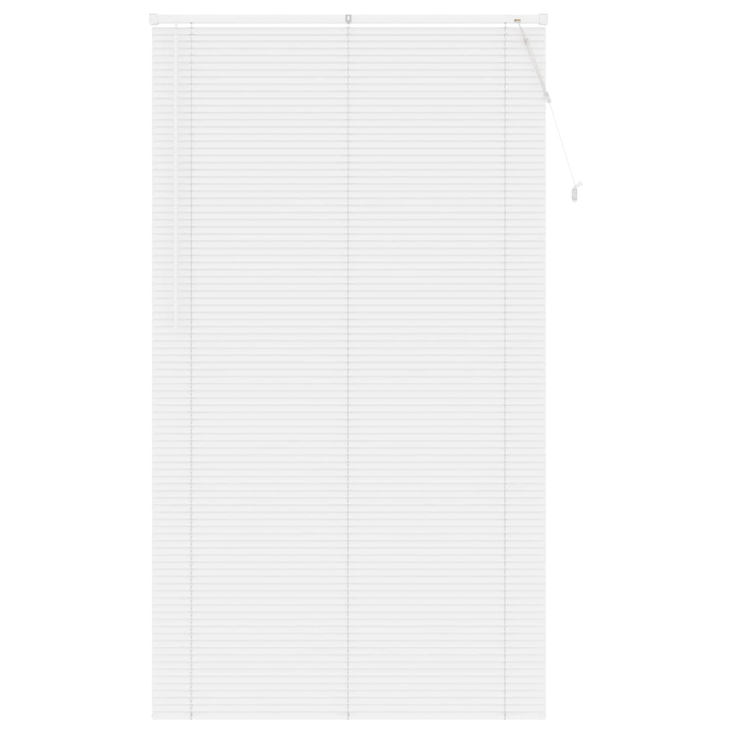 Venetian Blind Adjustable White 213 x 120 cm PVC