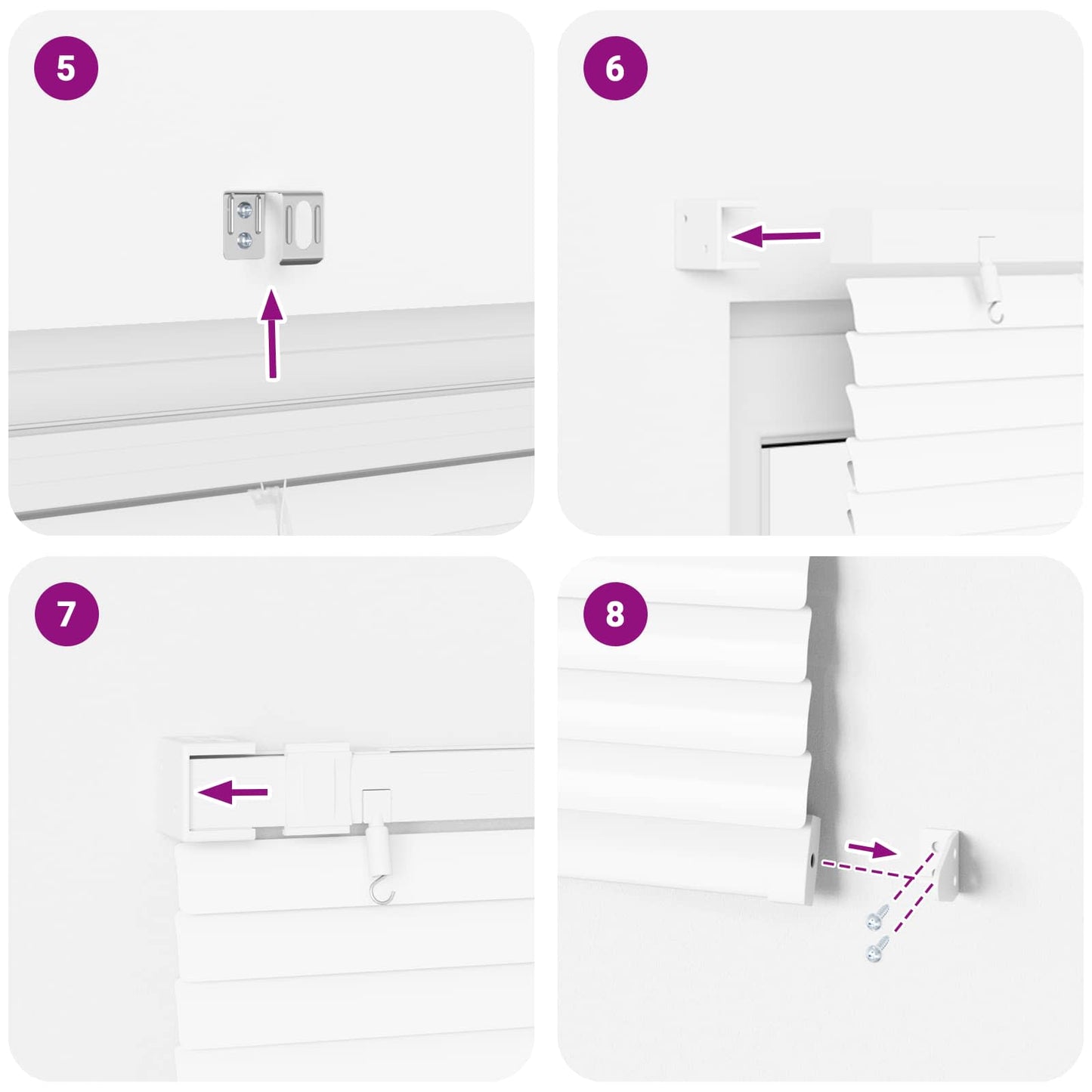 Venetianer Jalousie Verstellbar Weiß 213 x 130 cm PVC