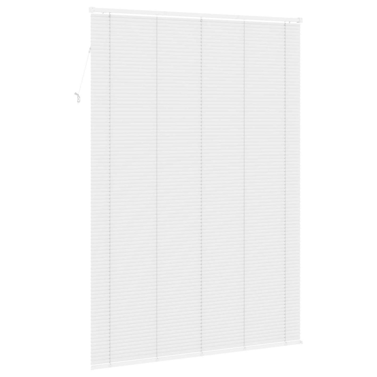 Venetianer Jalousie Verstellbar Weiß 213 x 130 cm PVC