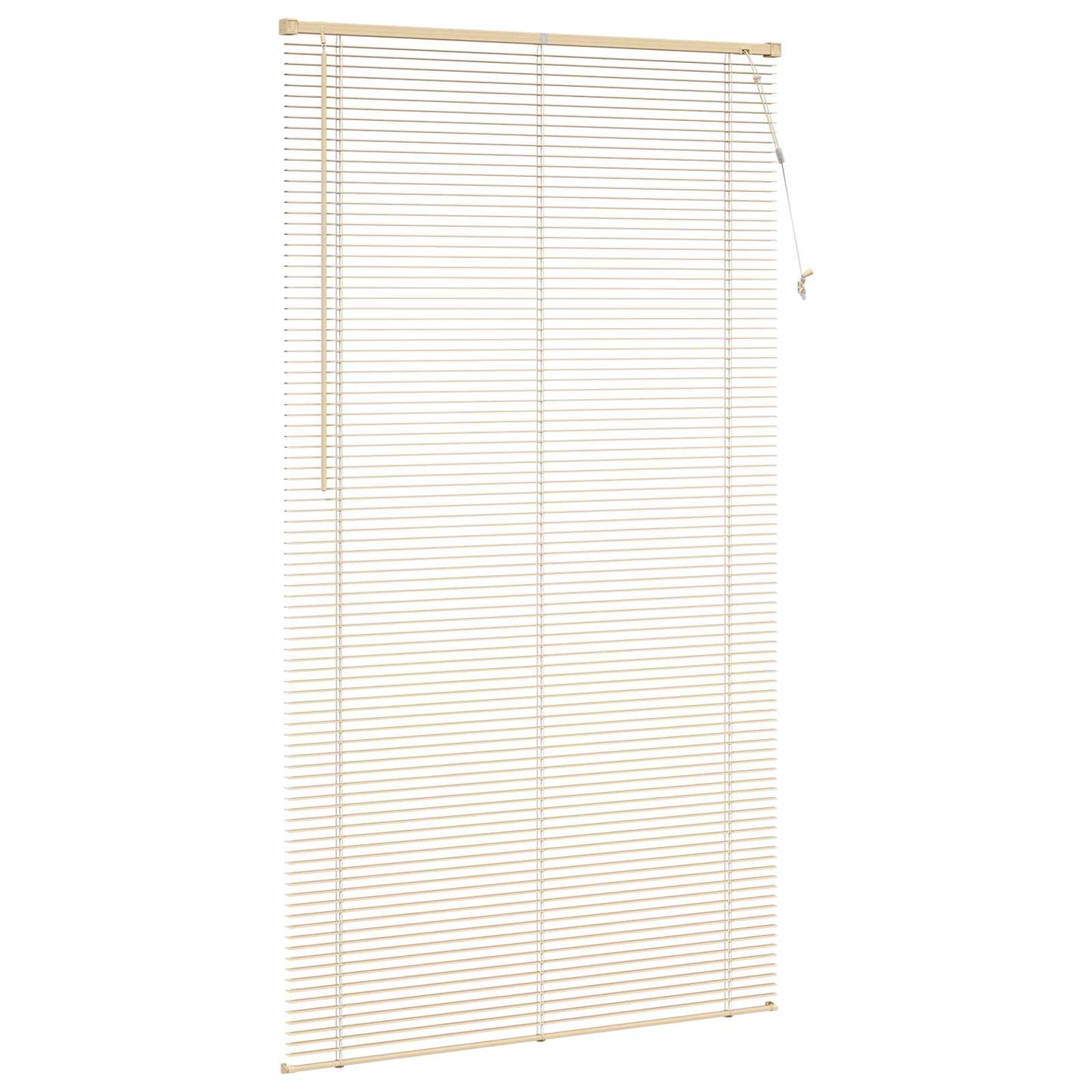 Store vénitien Marron clair avec motif 213 x 120 cm PVC