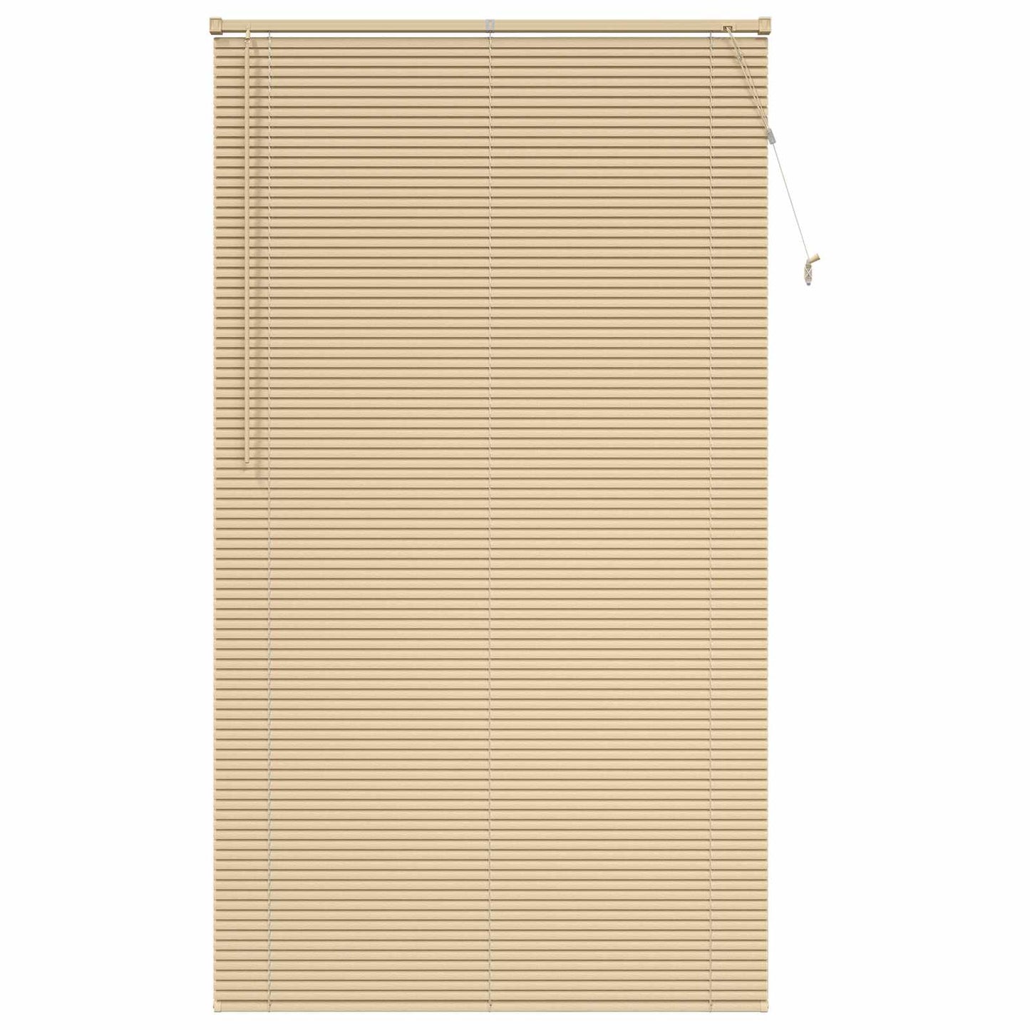 Store vénitien Marron clair avec motif 213 x 120 cm PVC