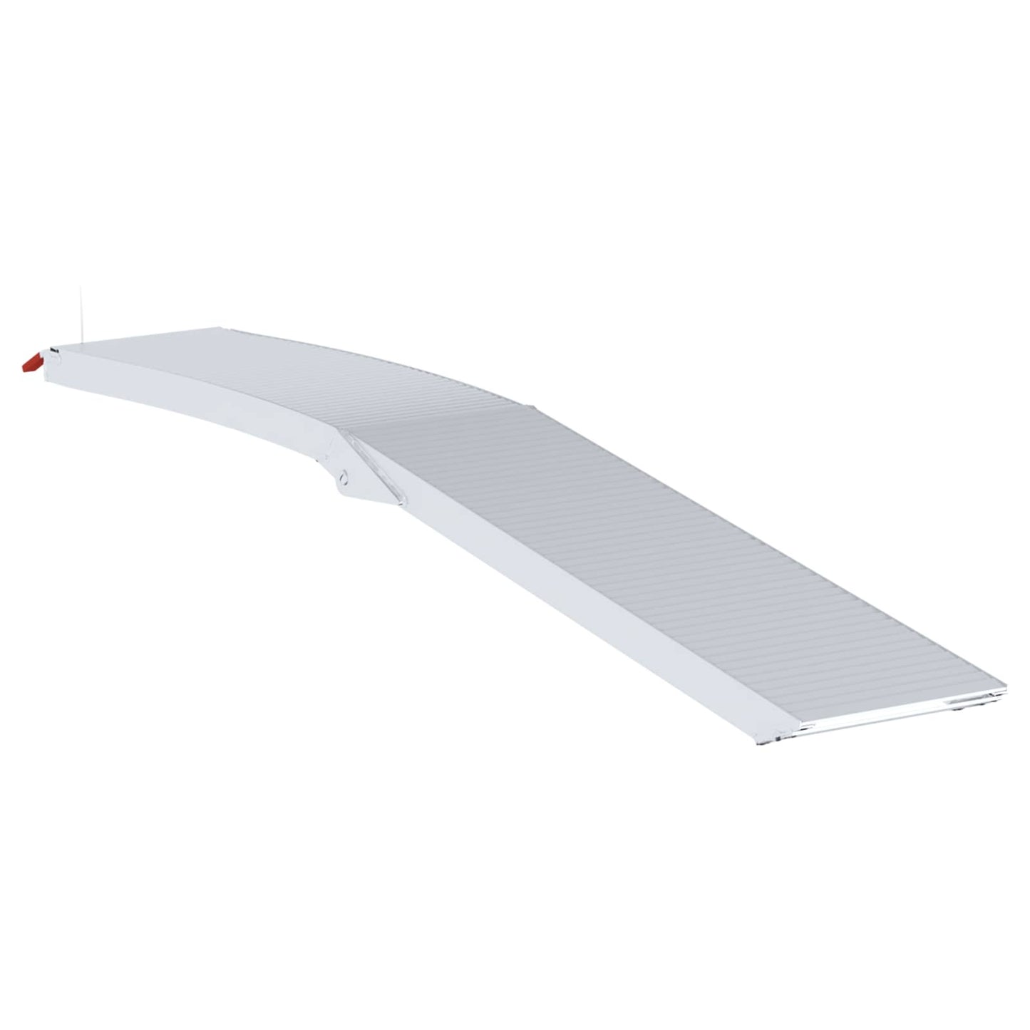 Rampe de moto 680 kg 2 pcs Argent 205 x 28 x 5 cm Aluminium