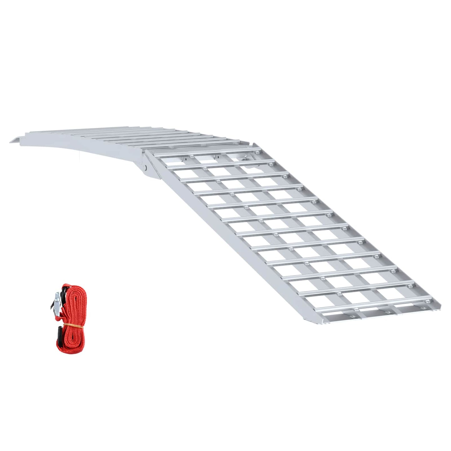 Rampe de moto 680 kg Argent 230 x 44 x 5 cm Aluminium