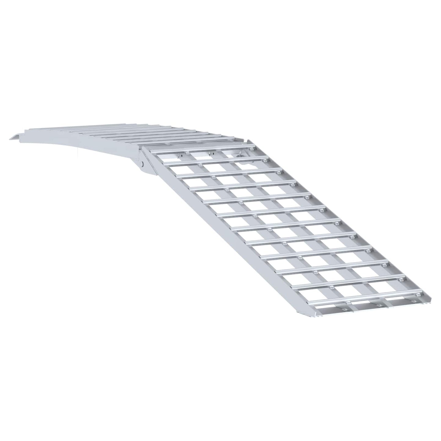 Rampe de moto 680 kg Argent 230 x 44 x 5 cm Aluminium