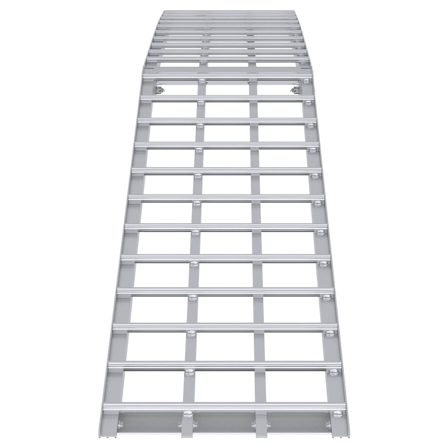 Rampe de moto 680 kg Argent 230 x 44 x 5 cm Aluminium