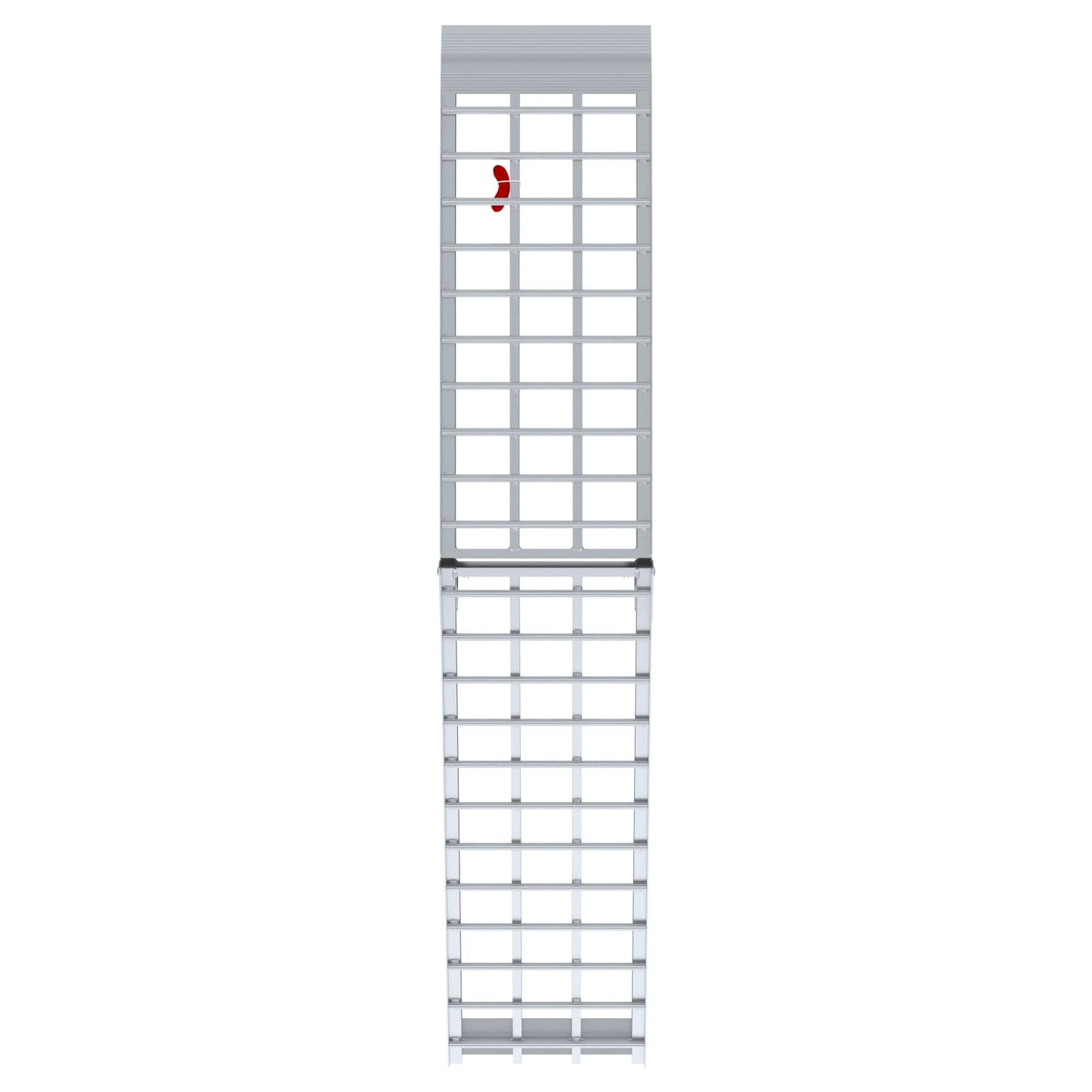Rampe de moto 680 kg Argent 230 x 44 x 5 cm Aluminium