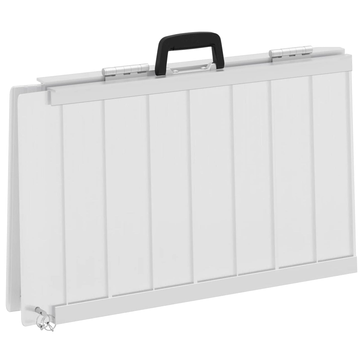 Rampe pour fauteuil roulant 270 kg Argent 62 x 73 x 5 cm Aluminium