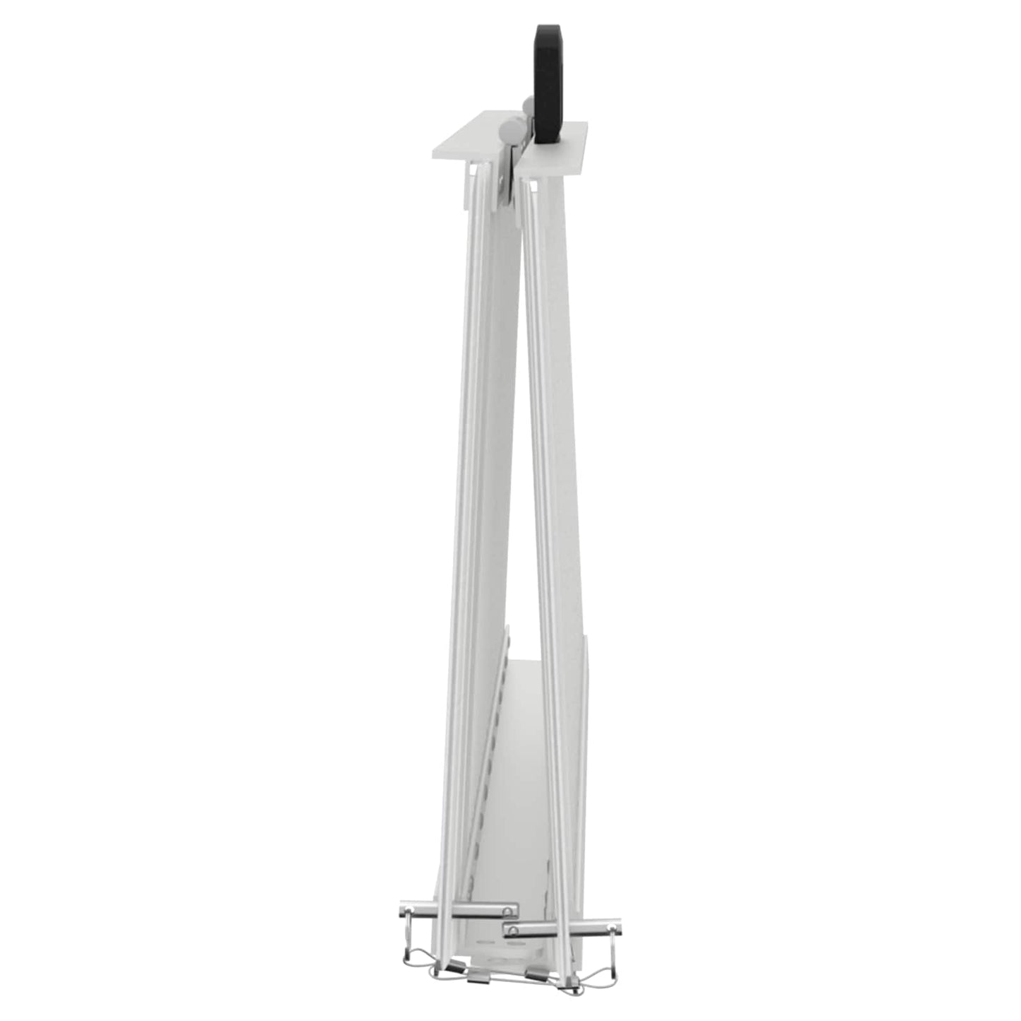 Rampe pour fauteuil roulant 270 kg Argent 92 x 73 x 5 cm Aluminium