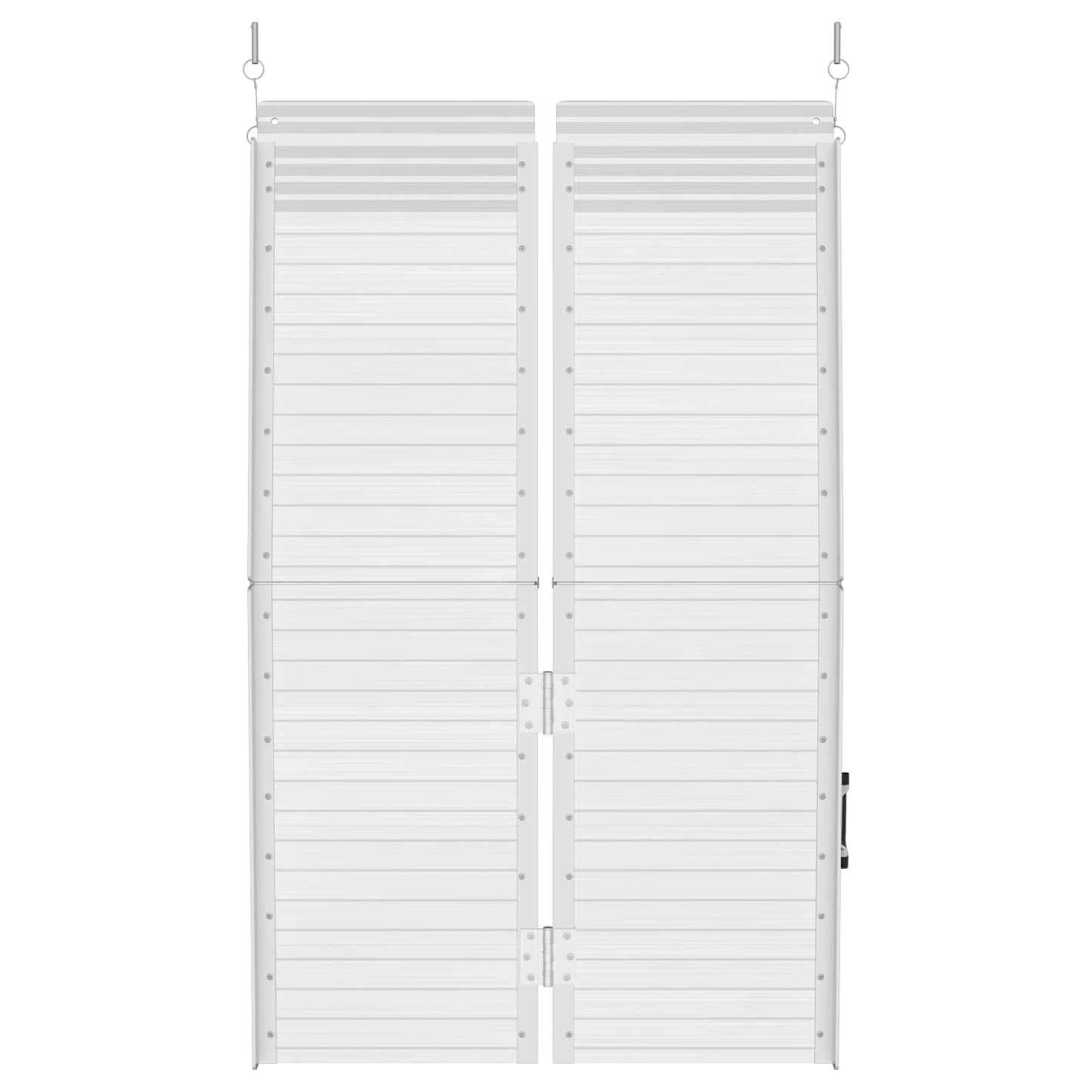 Rampe für Rollstühle 270 kg Silber 92 x 73 x 5 cm Aluminium