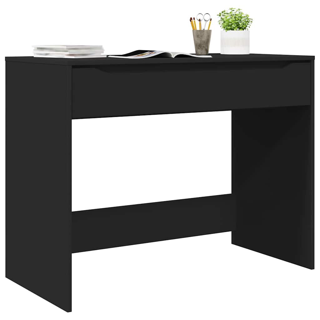 Desk Black 100 x 50 x 78 cm Engineered Wood