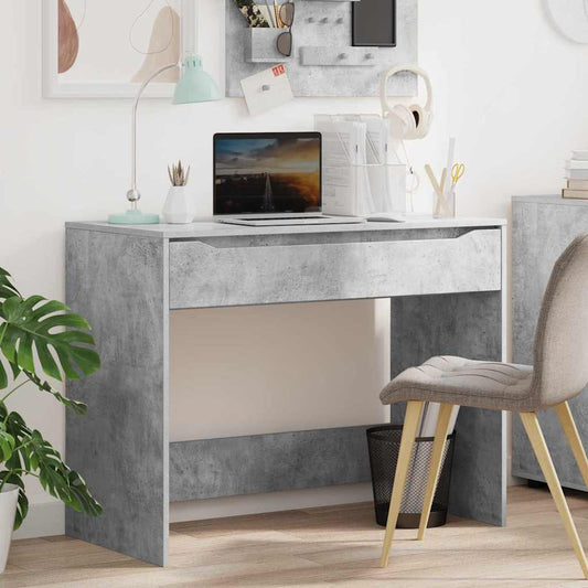 Schreibtisch Beton Grau 100 x 50 x 78 cm Holzwerkstoff