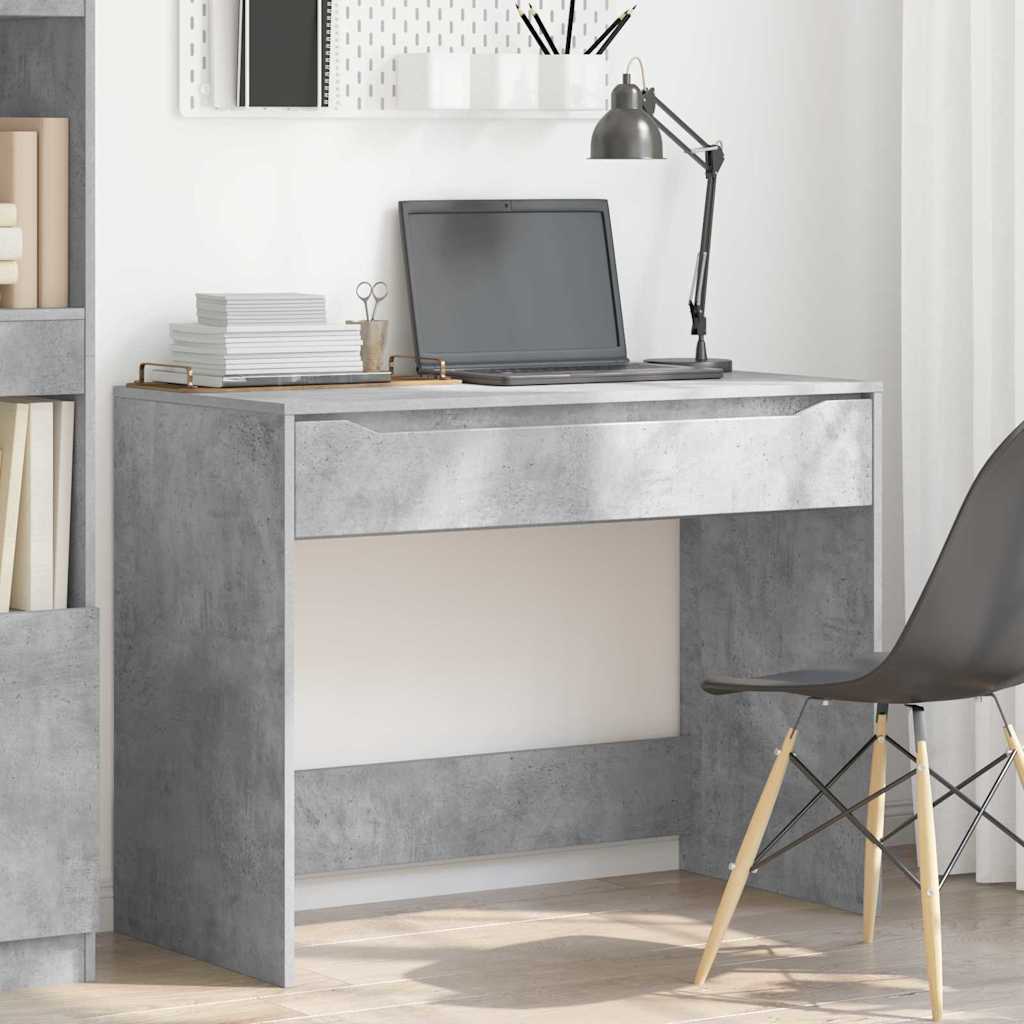Schreibtisch Beton Grau 100 x 50 x 78 cm Holzwerkstoff