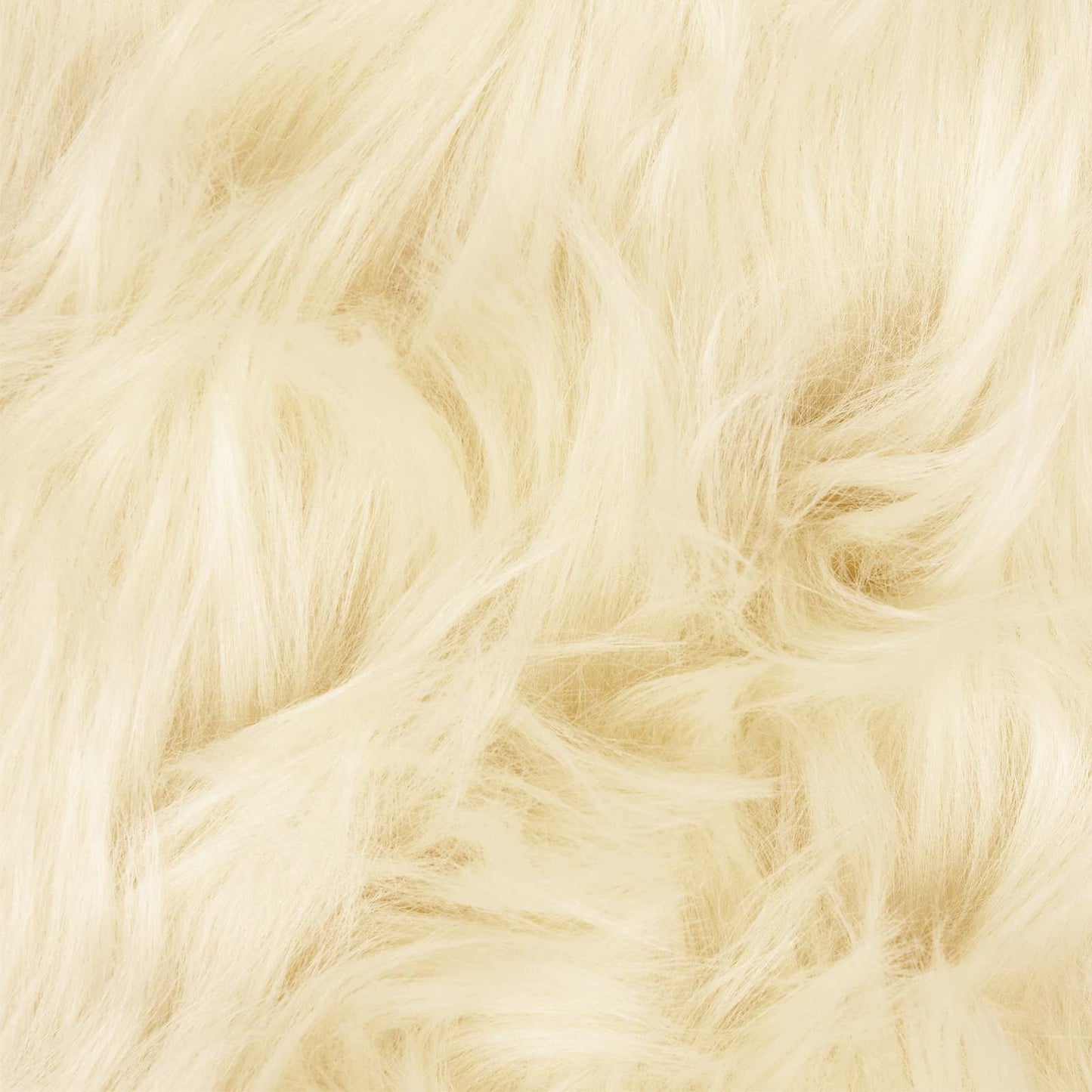 Kunstschaffell Teppich Tafalla Creme 100 x 200 cm Polyester
