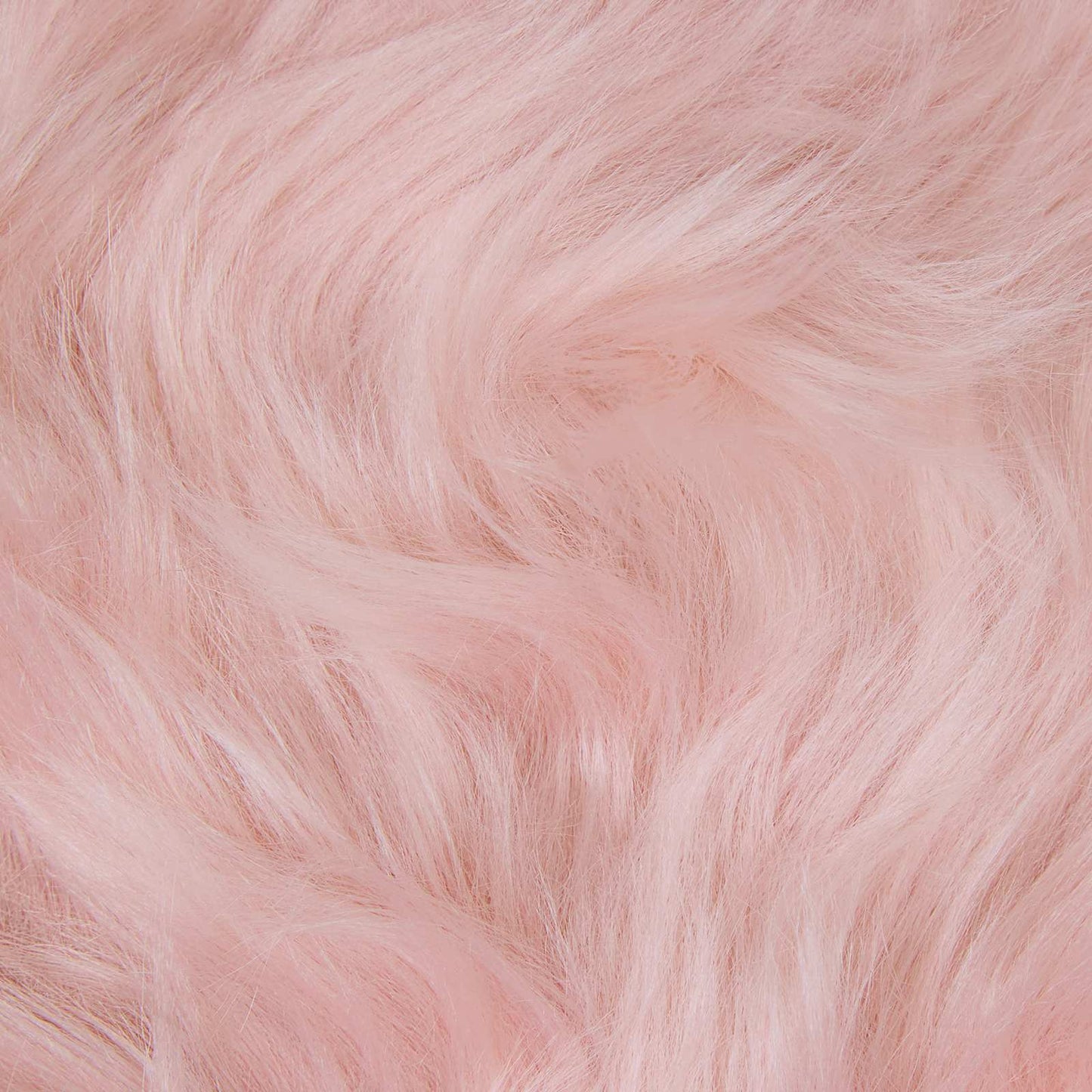 Faux Sheepskin Rug Tafalla Pink 60 x 110 cm Polyester