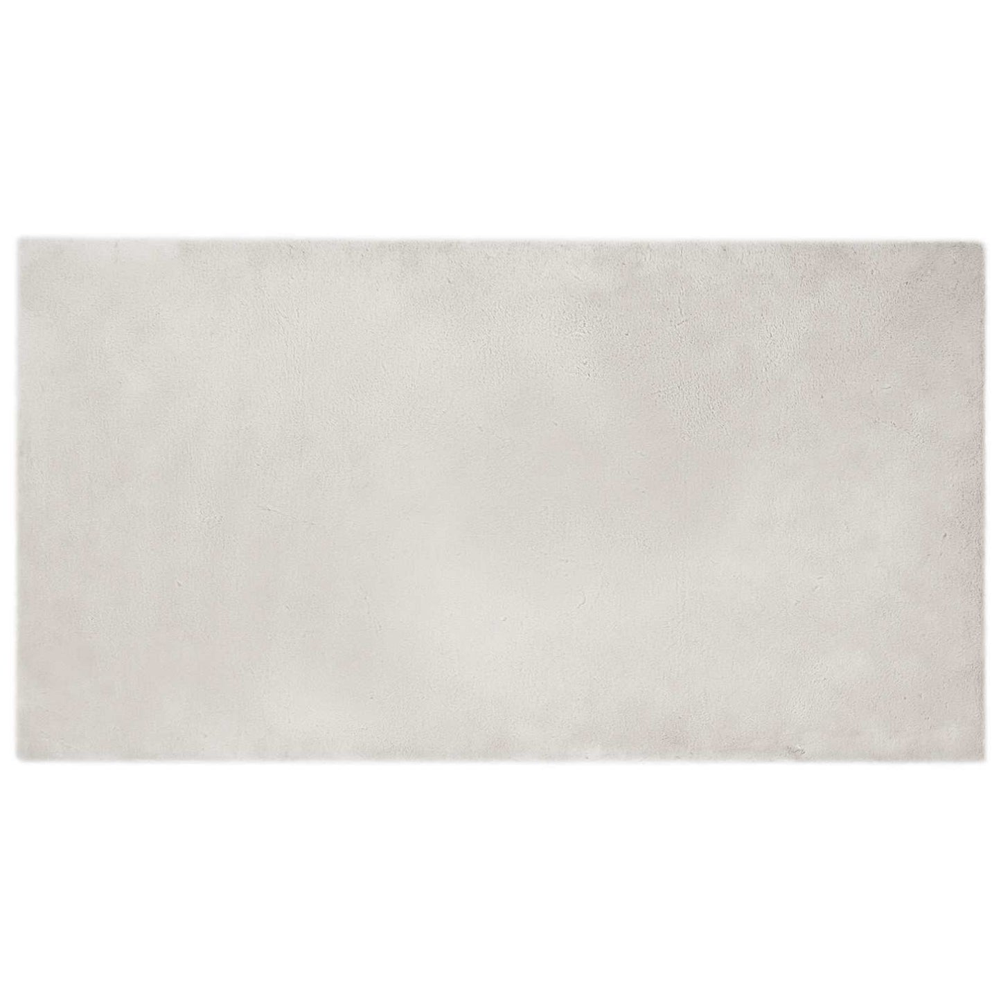 Faux Fur Rabbit Rug Olite Beige 80 x 150 cm Polyester