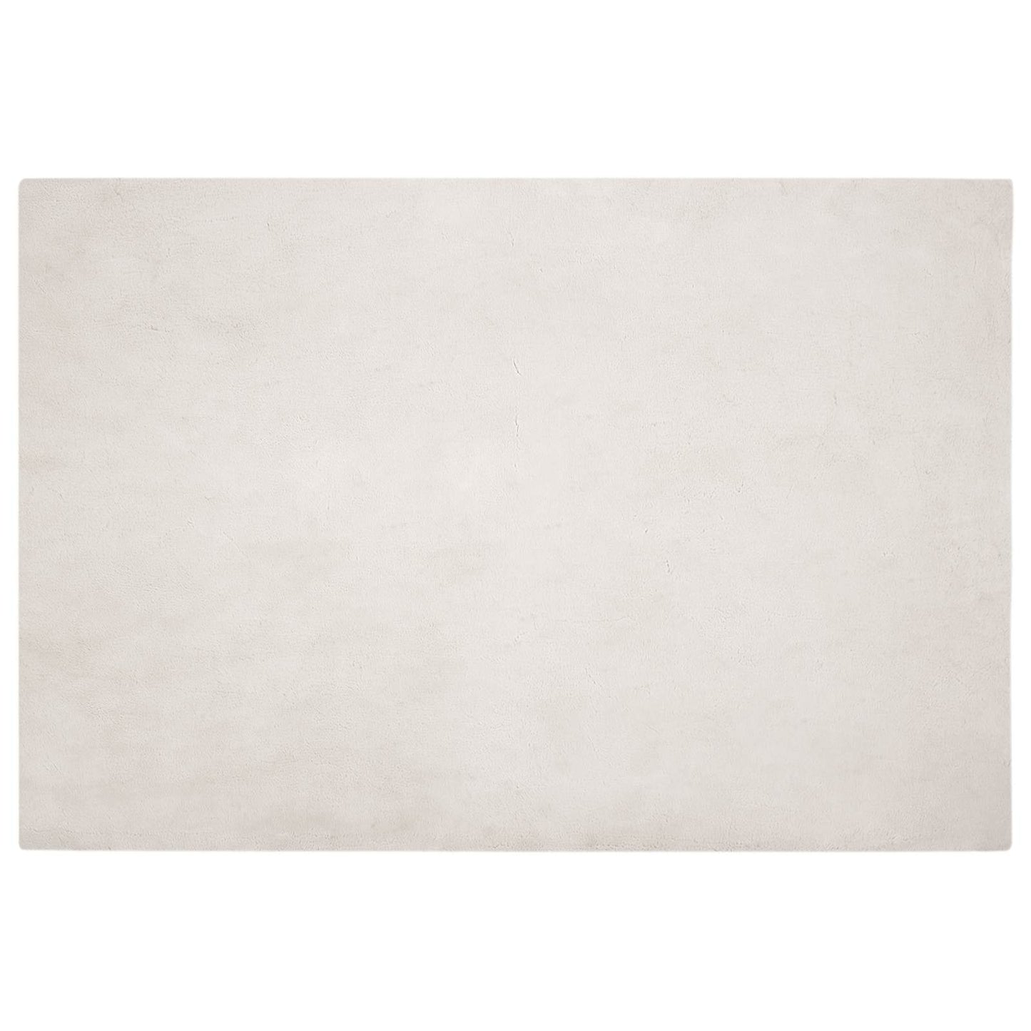 Kunstfell Hasen Teppich Olite Beige 160 x 230 cm Polyester