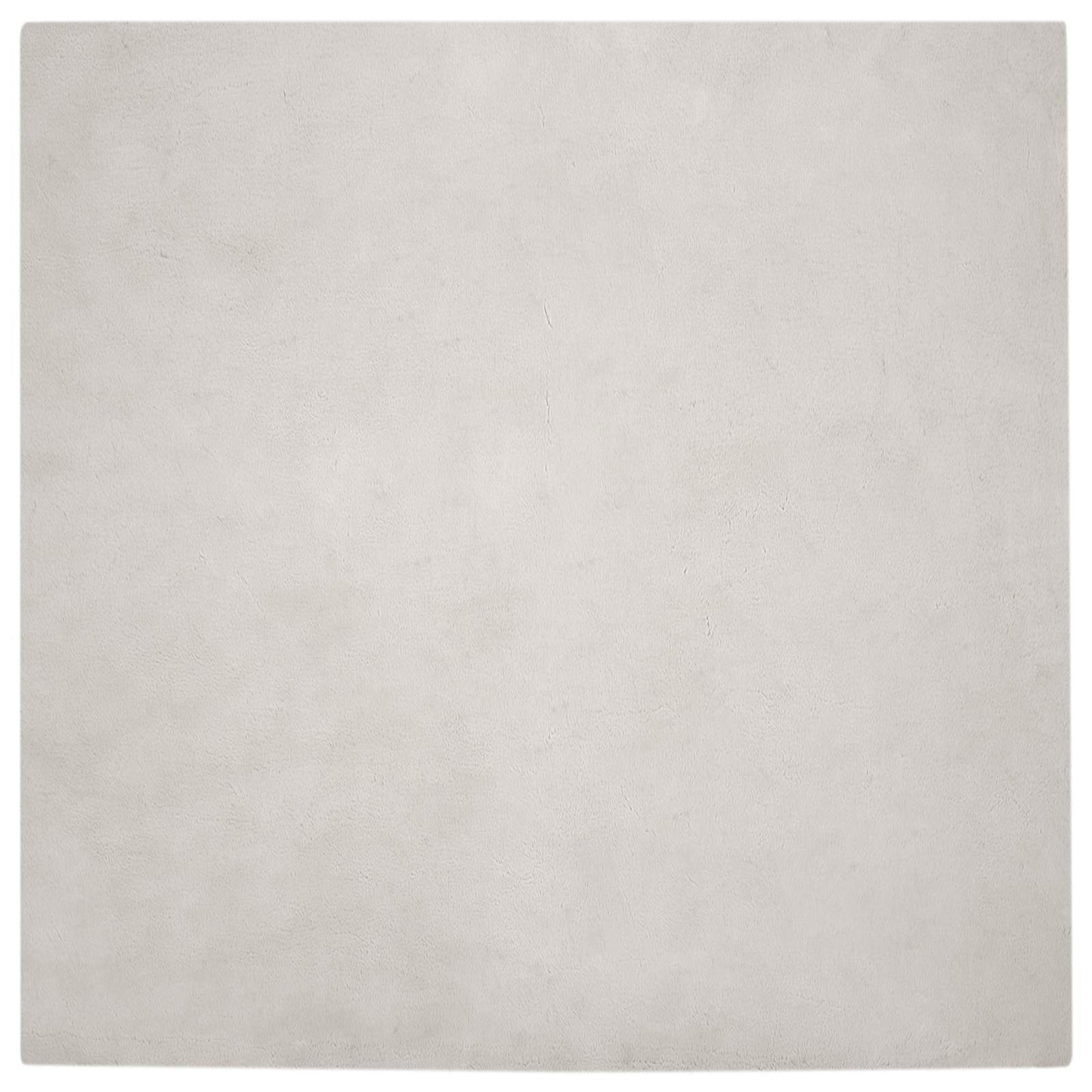 Tapis en fausse fourrure de lapin Olite Beige 240 x 240 cm Polyester