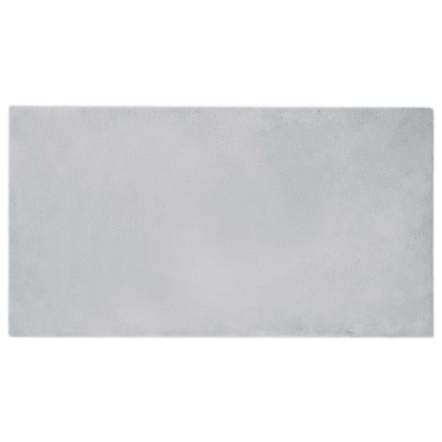 Tapis lapin en fausse fourrure Olite Gris 80 x 150 cm Polyester