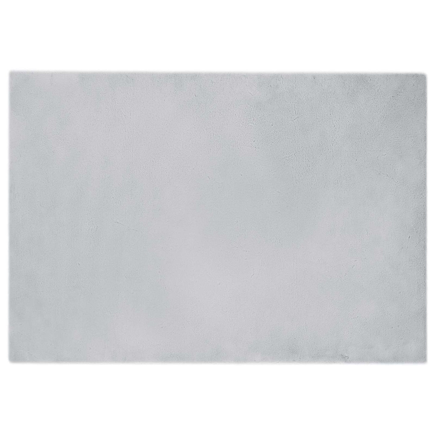 Tapis en fausse fourrure de lapin Olite Gris 140 x 200 cm Polyester