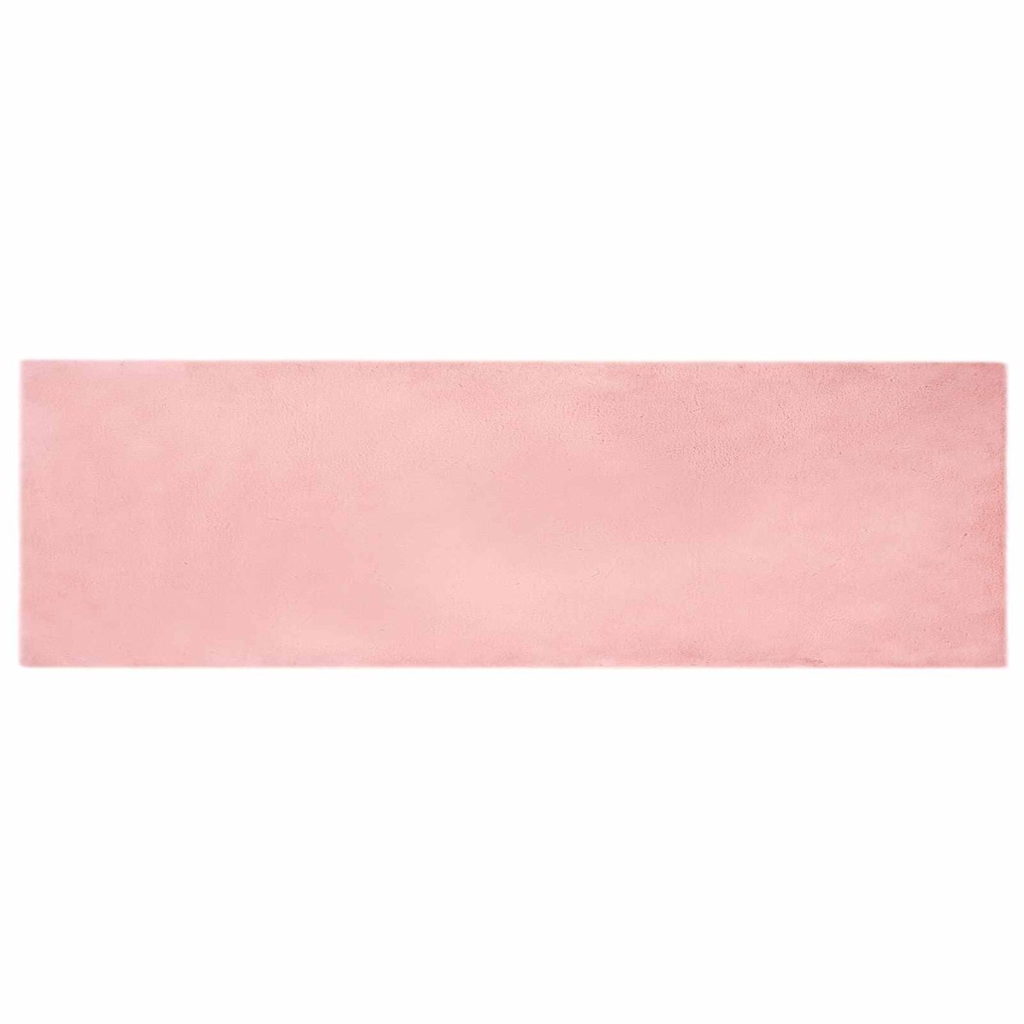 Tapis lapin fausse fourrure Olite Rose 80 x 250 cm Polyester