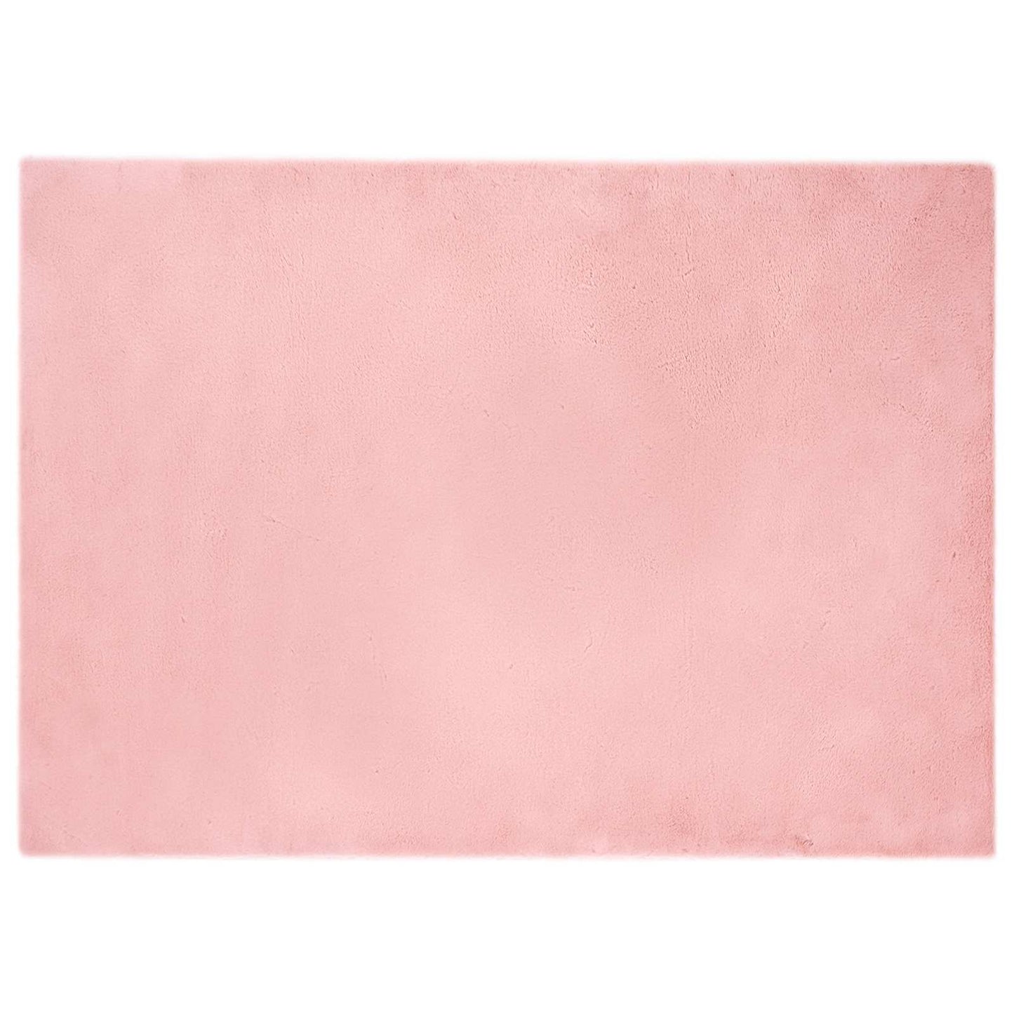 Tapis Lapin en Fausse Fourrure Olite Rose 200 x 280 cm Polyester