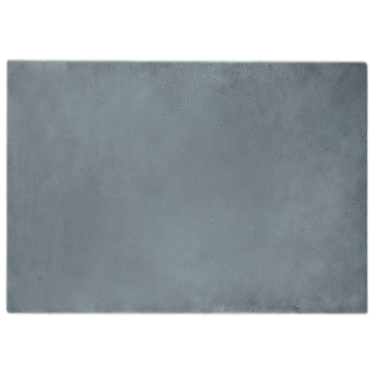 Faux Fur Bunny Rug Olite Anthracite 120 x 170 cm Polyester