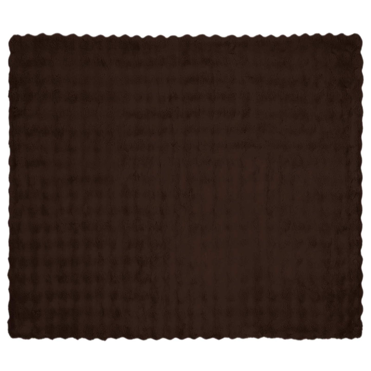 Faux Fur Rabbit Fur Blanket Olite Camel 240 x 270 cm