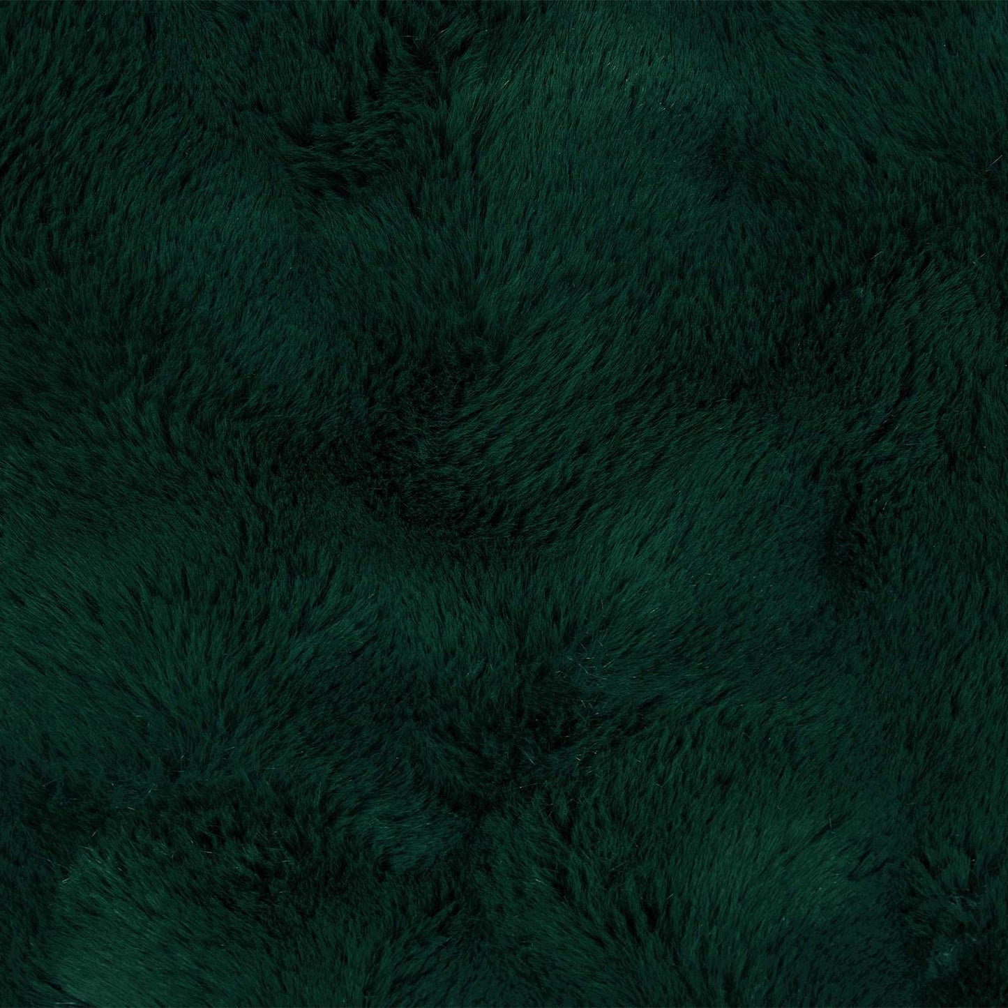 Faux Fur Rabbit Fur Blanket Olite 4 pcs Dark Green Polyester