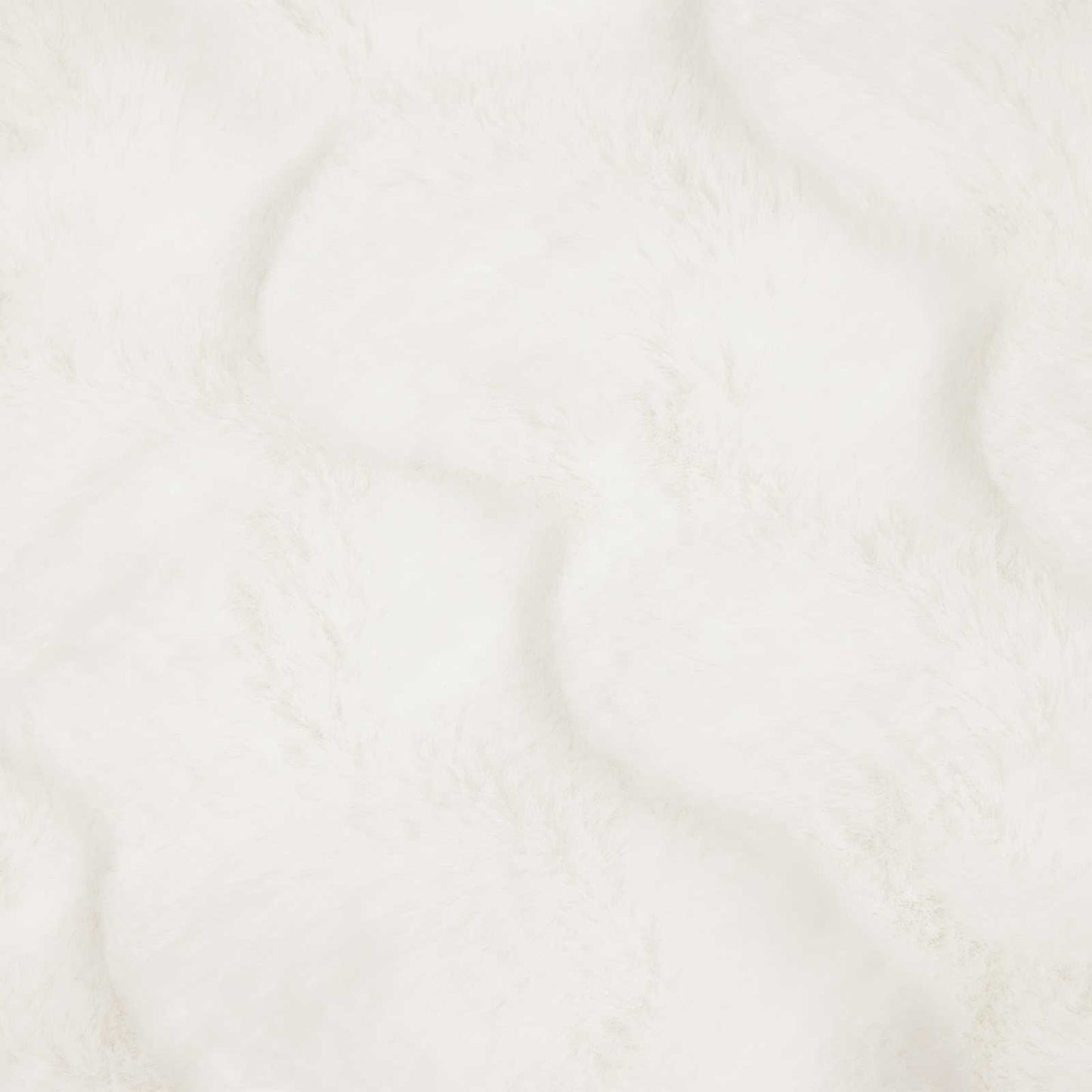 Faux Fur Rabbit Fur Blanket Olite 4 pcs White 130 x 150 cm