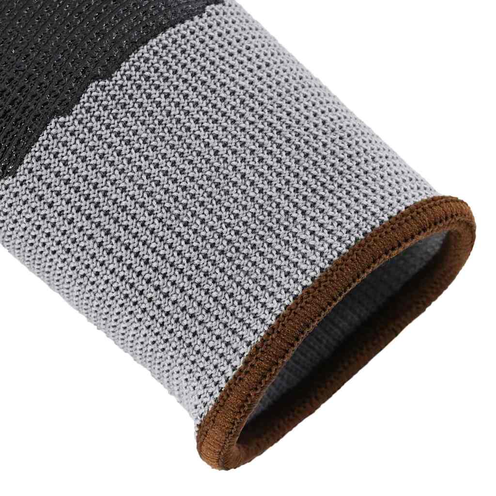 Arbeitshandschuhe 24 pcs Grau und Schwarz 8 / m Polyester