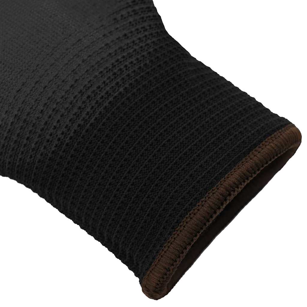 Arbeitshandschuhe 12 pcs Schwarz 8 / m Polyester
