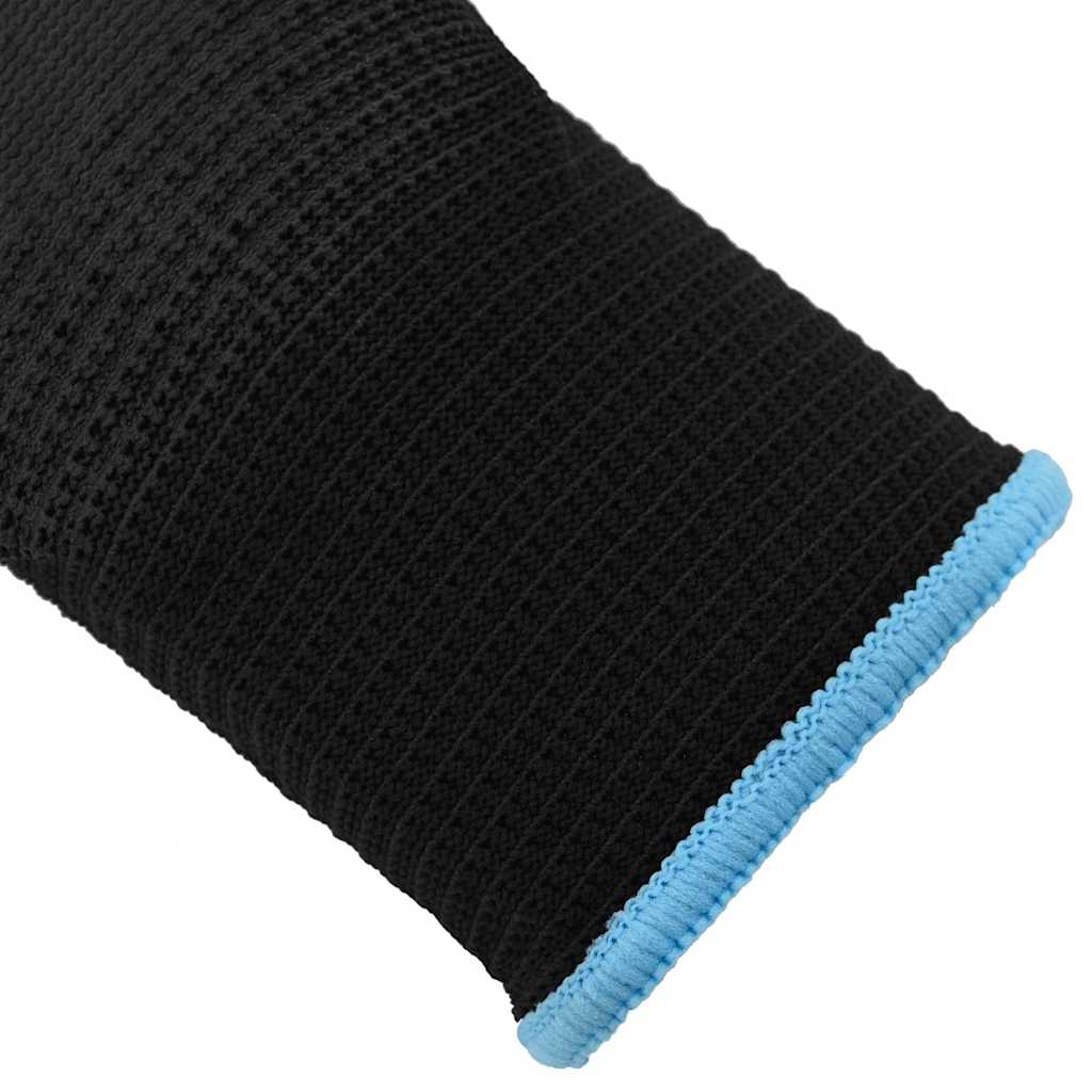 Arbeitshandschuhe 12 pcs Schwarz 9 / l Polyester