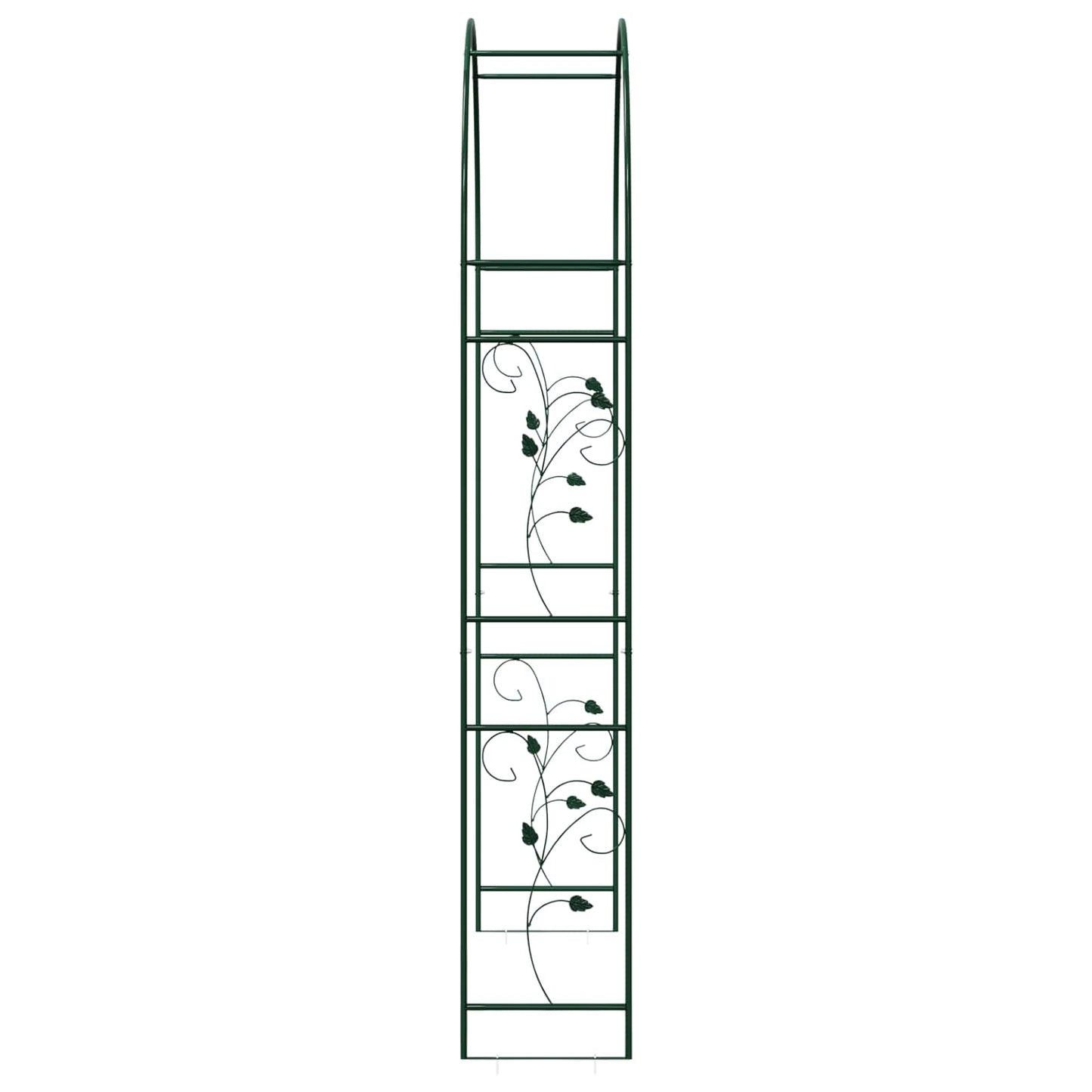 Gartenbogen Floral Grün 115 x 37 x 231 cm