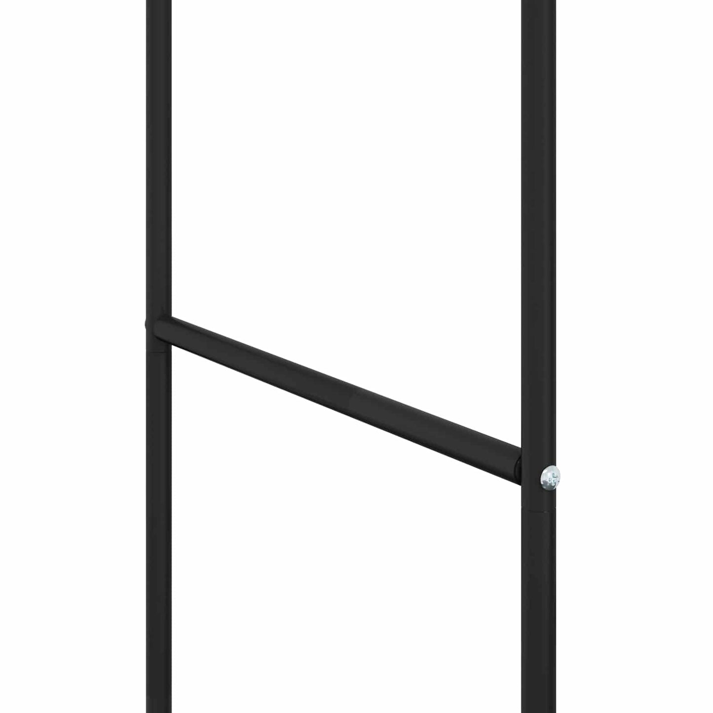 Clothes Rack Solid Black 80 x 53 x 156 cm
